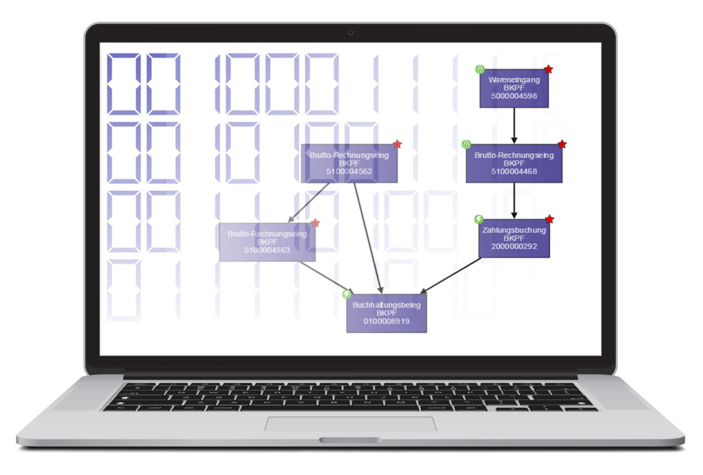 Laptop Financial Process Mining Data Process