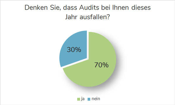 Audits Ausfallen